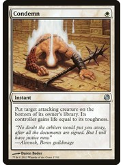 Magic: The Gathering Condemn (017) Moderately Played