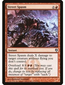 Magic: The Gathering Street Spasm (030) Moderately Played
