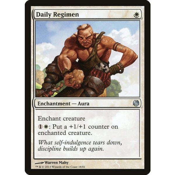 Magic: The Gathering Daily Regimen (018) Lightly Played