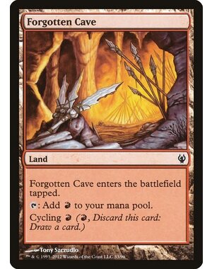Magic: The Gathering Forgotten Cave (033) Moderately Played