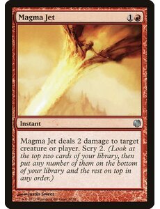 Magic: The Gathering Magma Jet (022) Lightly Played