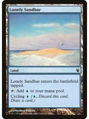 Magic: The Gathering Lonely Sandbar (035) Moderately Played