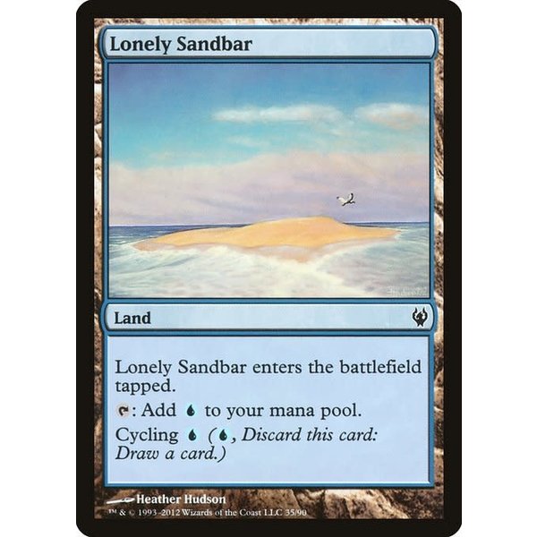 Magic: The Gathering Lonely Sandbar (035) Lightly Played