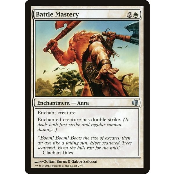 Magic: The Gathering Battle Mastery (027) Moderately Played