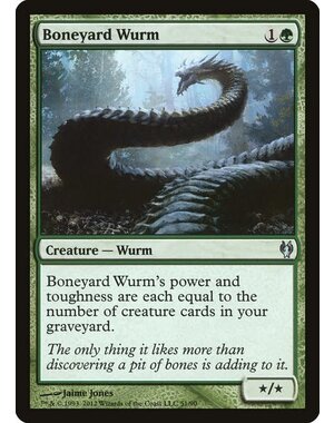 Magic: The Gathering Boneyard Wurm (051) Lightly Played