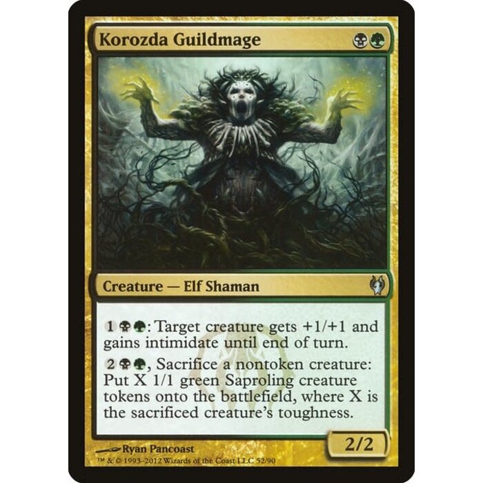 Magic: The Gathering Korozda Guildmage (052) Moderately Played