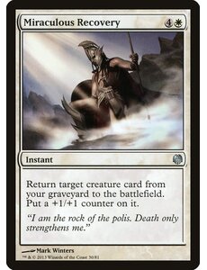 Magic: The Gathering Miraculous Recovery (030) Lightly Played