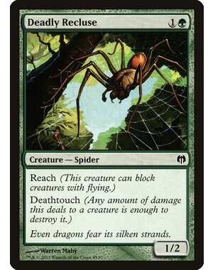 Magic: The Gathering Deadly Recluse (045) Lightly Played