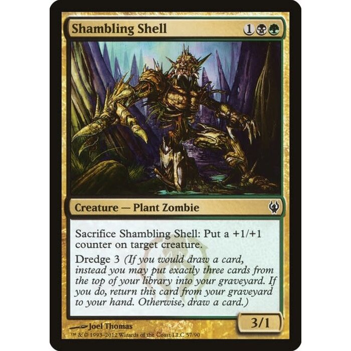 Magic: The Gathering Shambling Shell (057) Lightly Played