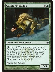 Magic: The Gathering Greater Mossdog (059) Lightly Played
