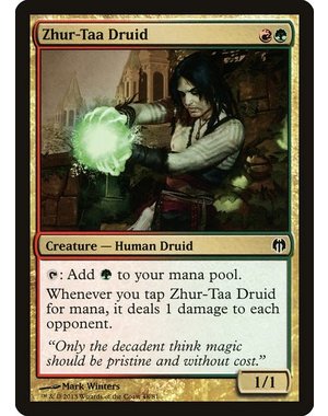 Magic: The Gathering Zhur-Taa Druid (048) Moderately Played