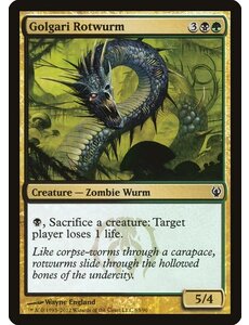 Magic: The Gathering Golgari Rotwurm (063) Moderately Played