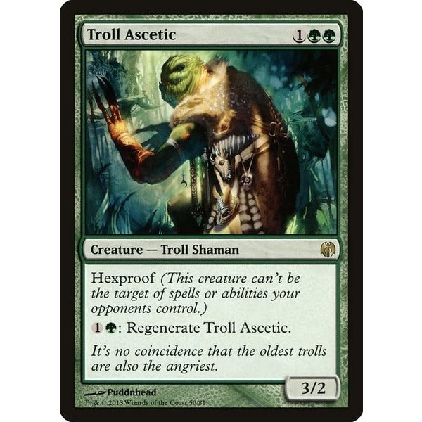 Magic: The Gathering Troll Ascetic (050) Moderately Played
