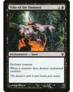 Magic: The Gathering Yoke of the Damned (068) Lightly Played