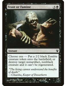 Magic: The Gathering Feast or Famine (072) Lightly Played