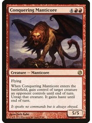Magic: The Gathering Conquering Manticore (055) Moderately Played