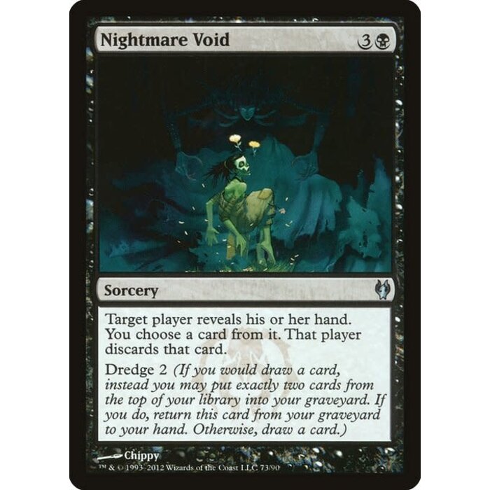 Magic: The Gathering Nightmare Void (073) Moderately Played