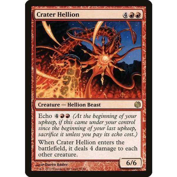 Magic: The Gathering Crater Hellion (056) Lightly Played