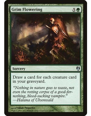 Magic: The Gathering Grim Flowering (075) Lightly Played