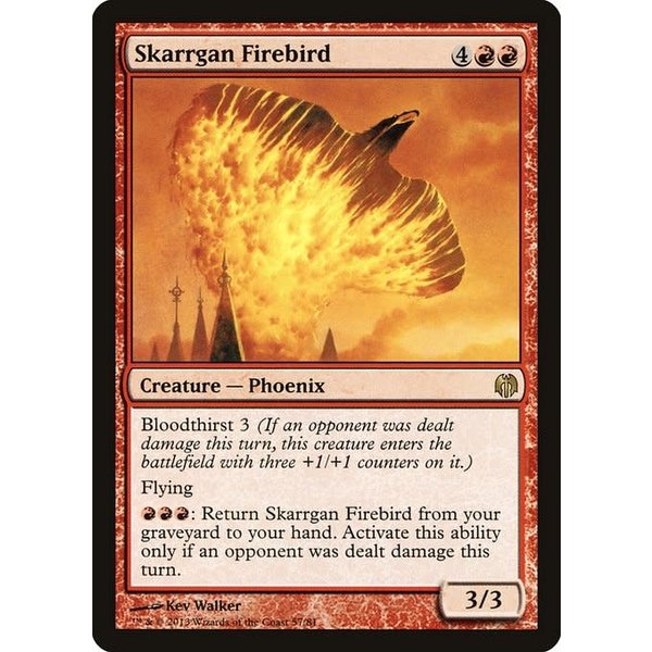 Magic: The Gathering Skarrgan Firebird (057) Moderately Played