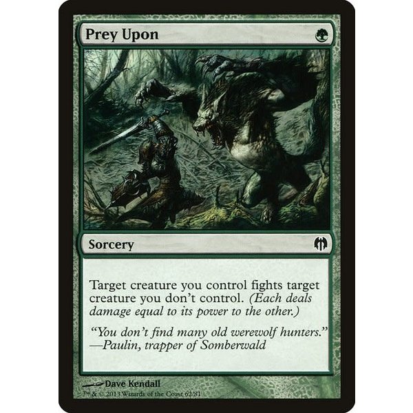 Magic: The Gathering Prey Upon (062) Moderately Played
