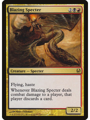 Magic: The Gathering Blazing Specter (052) Moderately Played