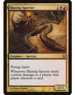 Magic: The Gathering Blazing Specter (052) Moderately Played