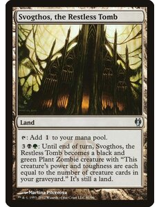 Magic: The Gathering Svogthos, the Restless Tomb (081) Lightly Played