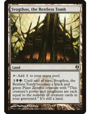 Magic: The Gathering Svogthos, the Restless Tomb (081) Lightly Played