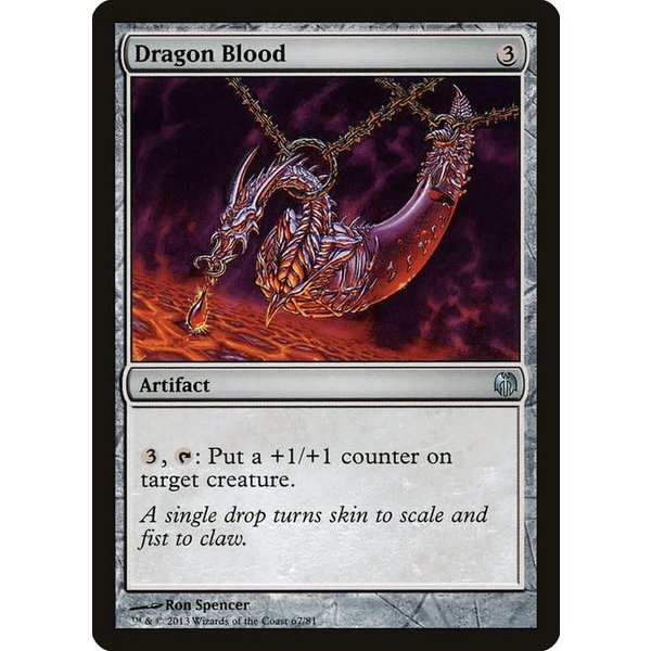 Magic: The Gathering Dragon Blood (067) Lightly Played