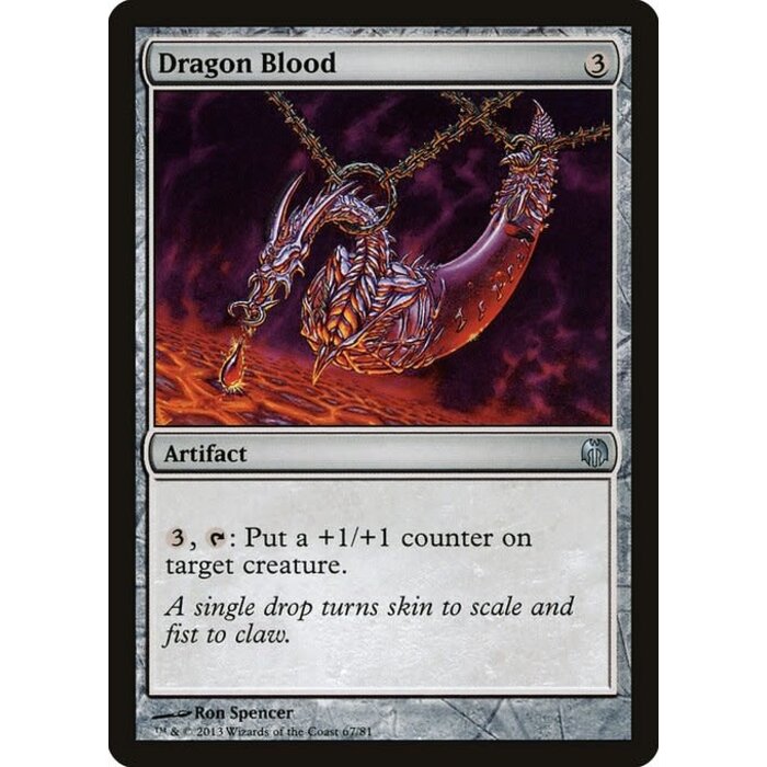 Magic: The Gathering Dragon Blood (067) Lightly Played