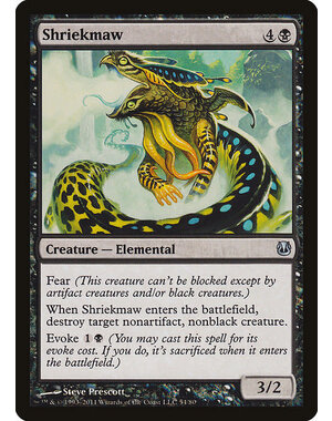 Magic: The Gathering Shriekmaw (054) Moderately Played