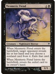 Magic: The Gathering Mesmeric Fiend (007) Moderately Played