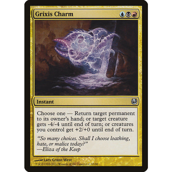 Magic: The Gathering Grixis Charm (063) Moderately Played