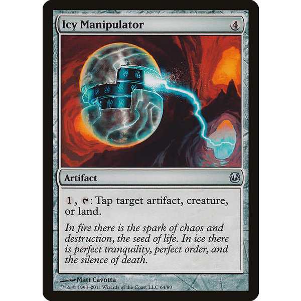 Magic: The Gathering Icy Manipulator (064) Moderately Played