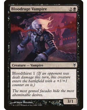 Magic: The Gathering Bloodrage Vampire (010) Lightly Played