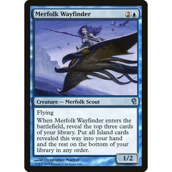 Magic: The Gathering Merfolk Wayfinder (009) Moderately Played