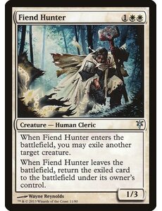Magic: The Gathering Fiend Hunter (011) Moderately Played