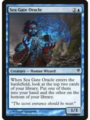 Magic: The Gathering Sea Gate Oracle (010) Moderately Played