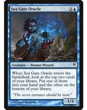 Magic: The Gathering Sea Gate Oracle (010) Moderately Played