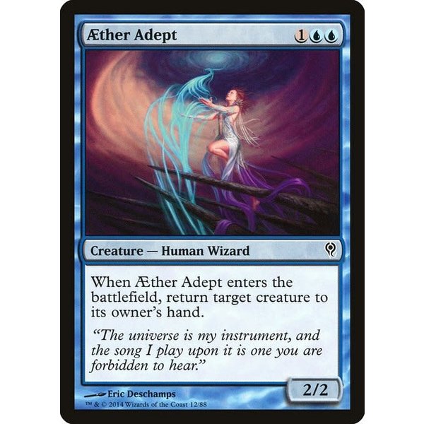 Magic: The Gathering Aether Adept (012) Moderately Played