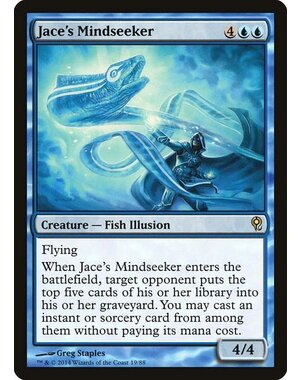 Magic: The Gathering Jace's Mindseeker (019) Moderately Played