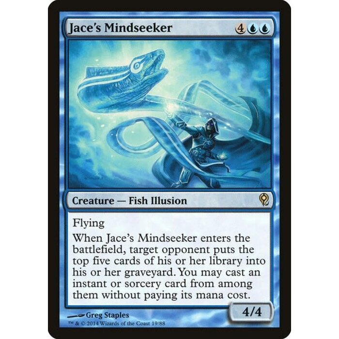 Magic: The Gathering Jace's Mindseeker (019) Moderately Played