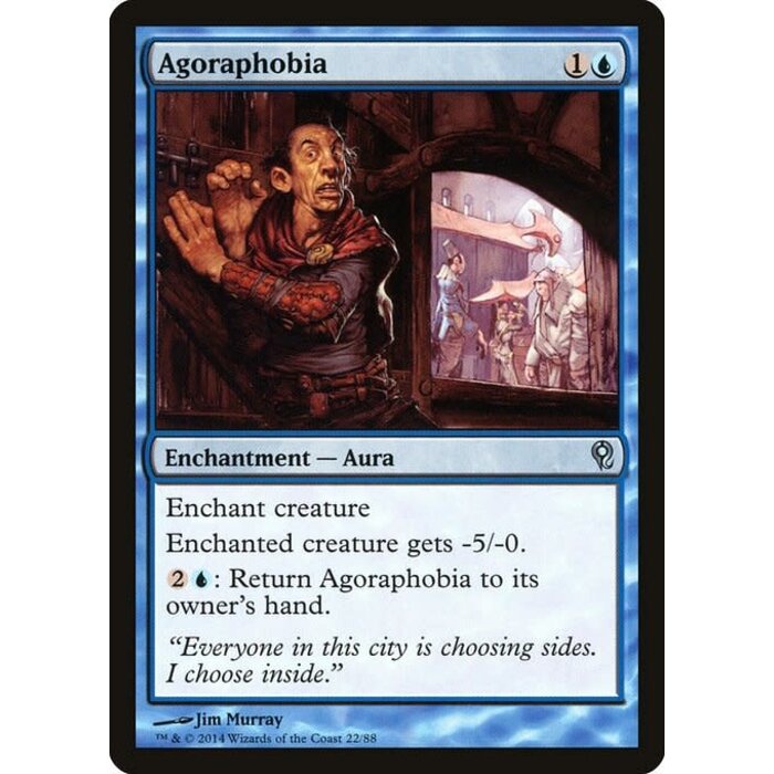 Magic: The Gathering Agoraphobia (022) Moderately Played