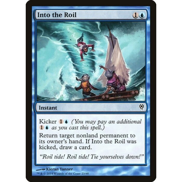 Magic: The Gathering Into the Roil (023) Moderately Played