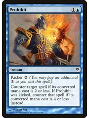 Magic: The Gathering Prohibit (025) Moderately Played