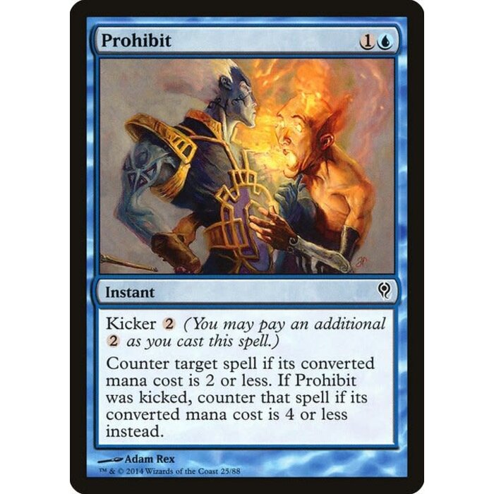 Magic: The Gathering Prohibit (025) Moderately Played