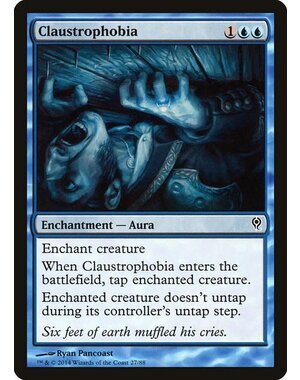 Magic: The Gathering Claustrophobia (027) Moderately Played
