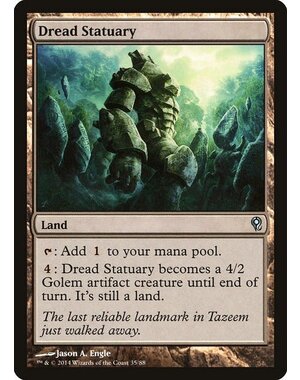 Magic: The Gathering Dread Statuary (035) Moderately Played