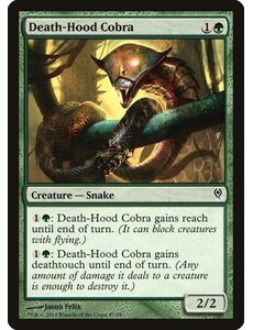 Magic: The Gathering Death-Hood Cobra (047) Lightly Played